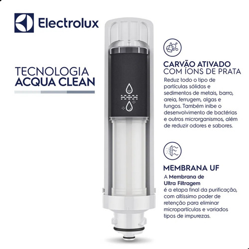 Vela Filtro Purificador Água Electrolux Pa21g Pa31g Original