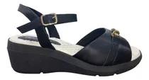 Comprar Sandalia Feminina Piccadilly Anabela Ortopédica Acolchoada