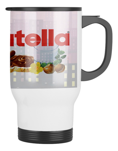 Tazon Taza Termica Nutella Con Tapa