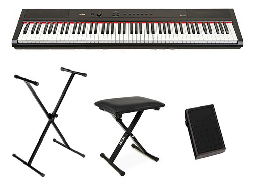 Piano 88 Teclas Sensitivo Artesia + Pie + Banqueta - Envio