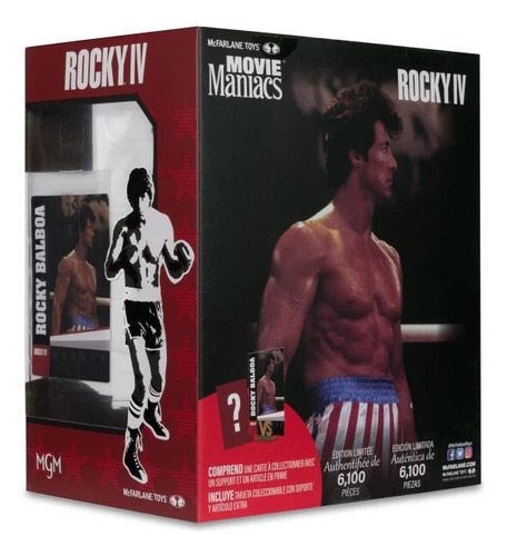 Rocky Movie Maniacs Rocky Balboa (short Rayas) 6 Ed. Limit