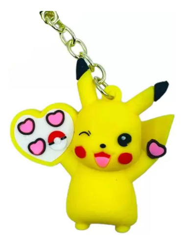 Llavero De Mochila Kawaii Anime Pikapika Y Mas Coleccionable