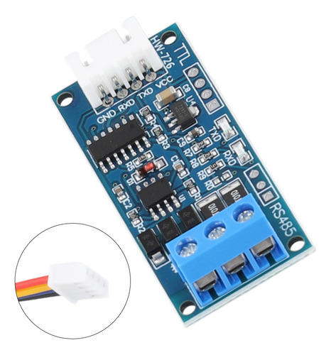Módulo Conversor De Porta Serial Ttl Para Rs485 Com Cabo De
