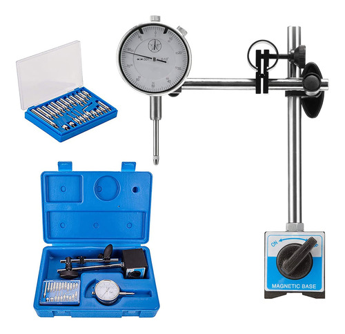 Nachee Indicador De Dial Con Soporte De Base Magntica, Calib