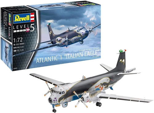 Revell Avion Atlantic 1 Italian Eagle 1/72 Armar Pintar 3845