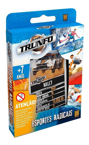 Jogo Super Trunfo Esportes Radicais - Grow - 03716