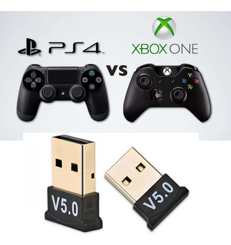 Adaptador Usb Compatível Com Controle Ps4 Conectar Jogar Pc