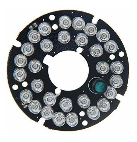 5 Unidad Od 2.1 30 Led Ir Infrarrojo Foco Placa Redonda 1r