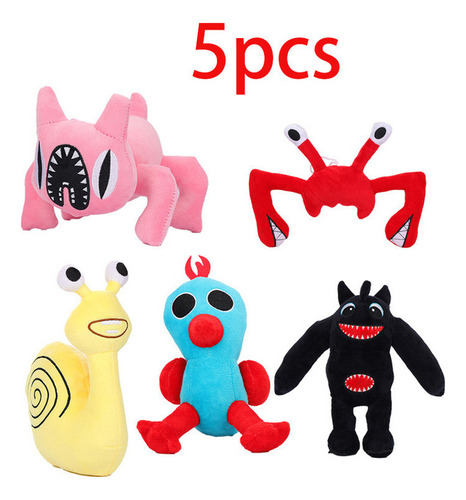 5pcs Garden Of Banban 2 Juego Muñeca Peluche Juguetes