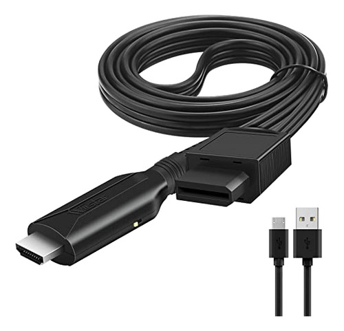 Convertidor Wiistar Wii A Hdmi Adaptador Wii Cable Hdmi 1m/3