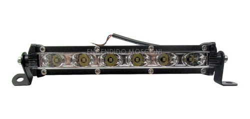 Barra De 6 Led Ultra Slim 18w 17cm Flood Off Road 4x4 F14