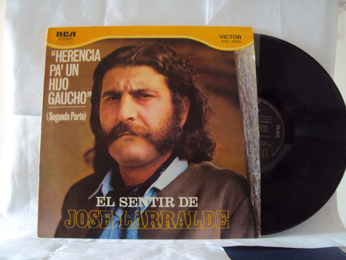 Vinilo Lp 116 El Sentir De Jose Larralde