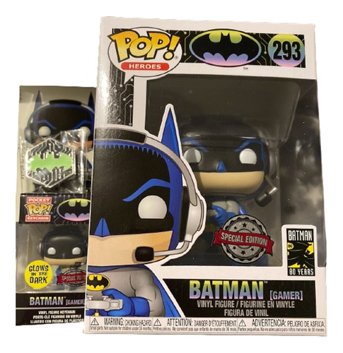 Caja Funko Pop! Batman Gamer #293