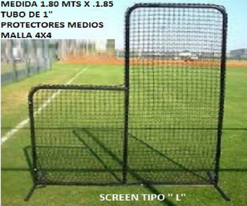 Imagen 2 de 7 de Screen Tipo L Pitcher Reymont Sport.
