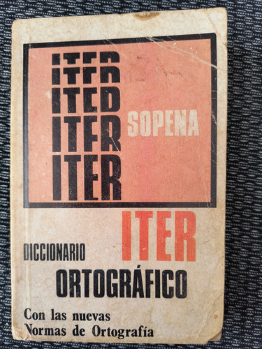 Diccionario Ortográfico Iter (Usado)