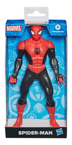 Figura Olympus Marvel 24 Cm Spiderman Rojo Y Negro Hasbro