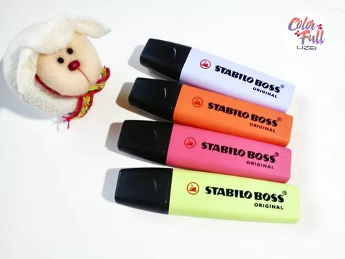 Kit resaltadores stabilo boss surtido 10 unid STABILO