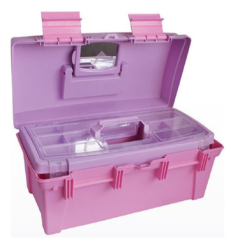 Caja Vanity 16   Rimax Rosado - Lila