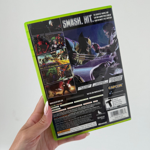 Marvel Vs. Capcom 3 Fate Of Two Worlds Xbox 360 Original (Recondicionado)