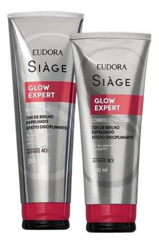 Kit Siage Eudora Glow Expert Shampoo + Condicionador