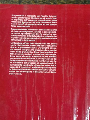 Imagen 2 de 7 de La Lingua Italiana Per Stranieri * Elementare Ed Intermedio