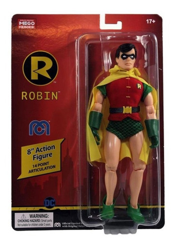 Mego Clothed Action Figure Dc Comics Robin Original 