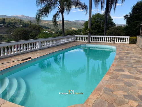 Imagem 1 de 9 de Chácara Piscina Venda Atibaia 10 Vagas - Ch0032-1
