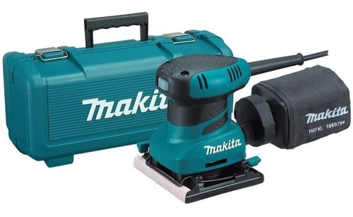 Lixadeira Orbital Makita Prof Bo4557k 180w Coletor + Maleta