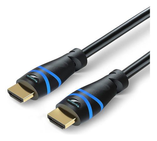 Cable Hdmi Bluerigger 4k De 3 Pies, (4k 60 Hz Hdr, Hdcp 2.2,