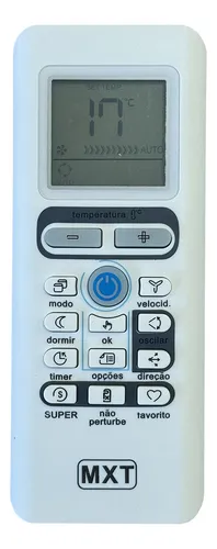 comprar MXT controle para ar condicionado split inverter compatível com springer midea