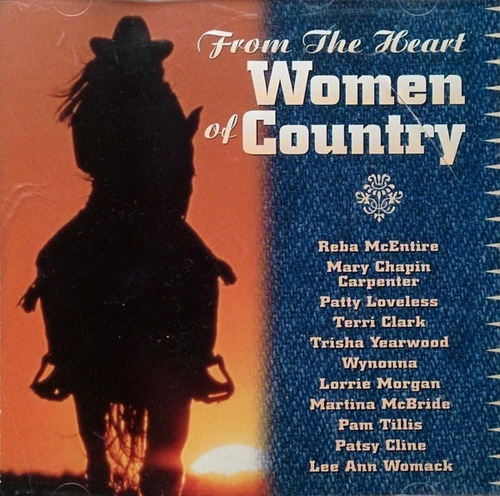 Varios - From The Heart Women Of Country Cd Compilacion Usa