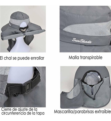 Sombrero De Sol Para Mujer, Sombrero De Sol Plegable
