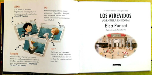 Los Atrevidos ¡aventura En Roma! Punset / Bonilla - Beascoa