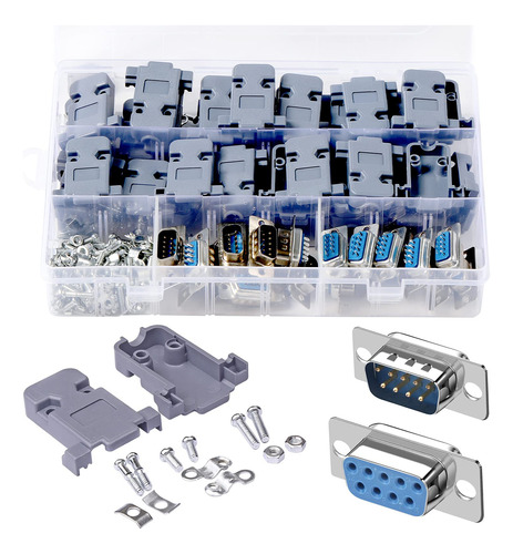 Conector De Soldadura Anmbest Db9, Adaptador De Terminal 9pi