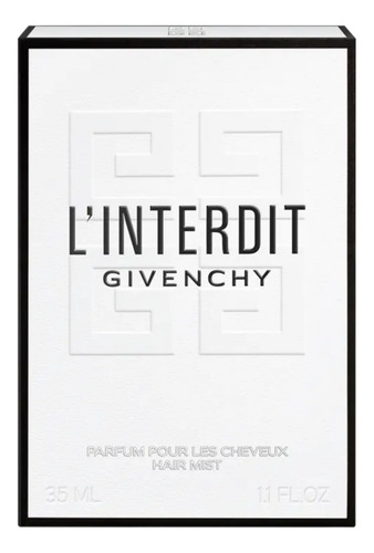 Givenchy L'interdit Hair Mist - Perfume Para Cabelo 35ml