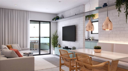 Imagem 12 de 14 de Apartamento, 1 Dorms Com 41.61 M² - Balneario Maracana - Praia Grande - Ref.: Sh59 - Sh59