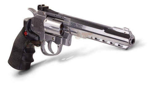 Imagen 4 de 8 de Revolver 357 Crosman Fullmetal Armas Pistolas + Regalos Bbs