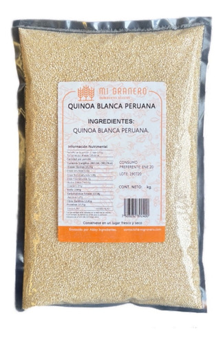 Quinoa Blanca Peruana 250 Gramos