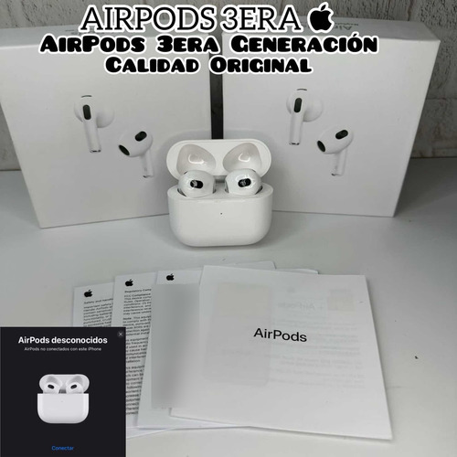 AirPods 3era Generación (replica Top Quality)