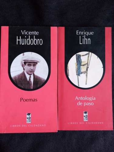 Enrique Lihn Antología De Paso - Vicente Huidobro Poemas.lom