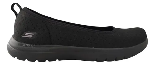 comprar Tenis Mujer Confort Descanso Ligeros Ultra Go Memory Foam Slip Ins Resorte Skechers 138360x Negro