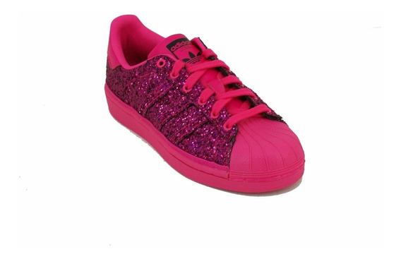 Adidas Superstar Glitter Pink Urbanas - Zapatillas para Mujer en Mercado  Libre Argentina