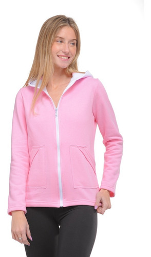 Casia Campera Frisa Mujer Capucha Hoodie Deportiva 