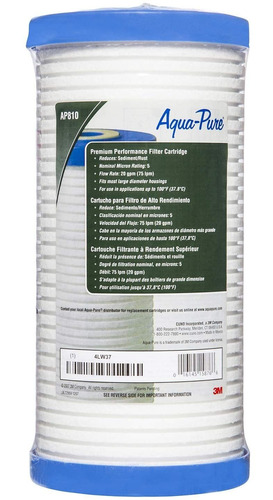 3m Aqua-pure Ap810 - Filtro De Agua De Repuesto Para Aqua-pu