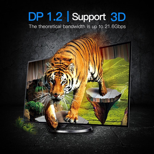 Cable Mini Displayport A Displayport Vention 4k 2m 10 Pza