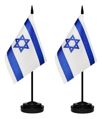 Set De Banderas P/ Escritorio Bclin De Paises, Israel