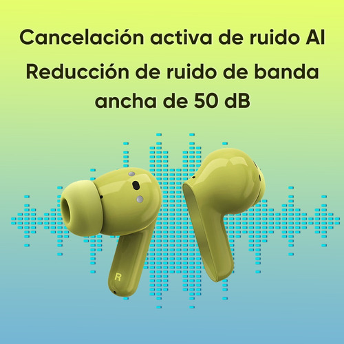 Audífonos Motorola Buds Tws Bluetooth Inalámbricos Con Led Azul Oscuro