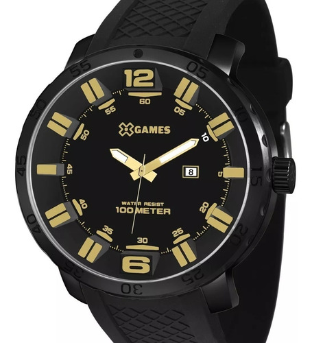 Relógio X-games Masculino Original Xmnp1001 P2px Preto C/nfe