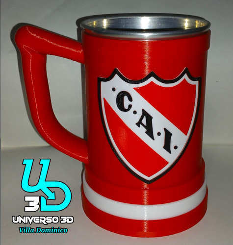 Chop Vaso Jarra Fernetero De 500 Ml Todos Los Equipos Independiente