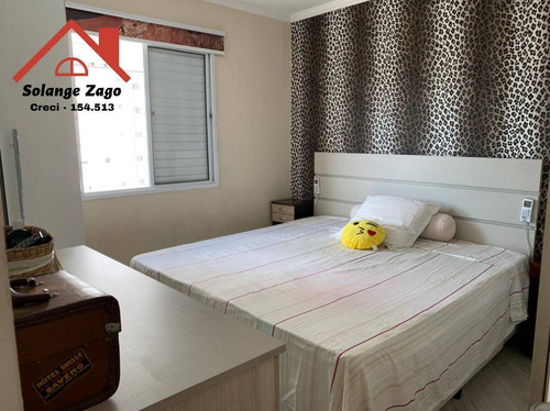 Imagem 12 de 15 de Lindo Apartamento Em Condominio Fechado Com 3 Dorms E 97m² - 2228